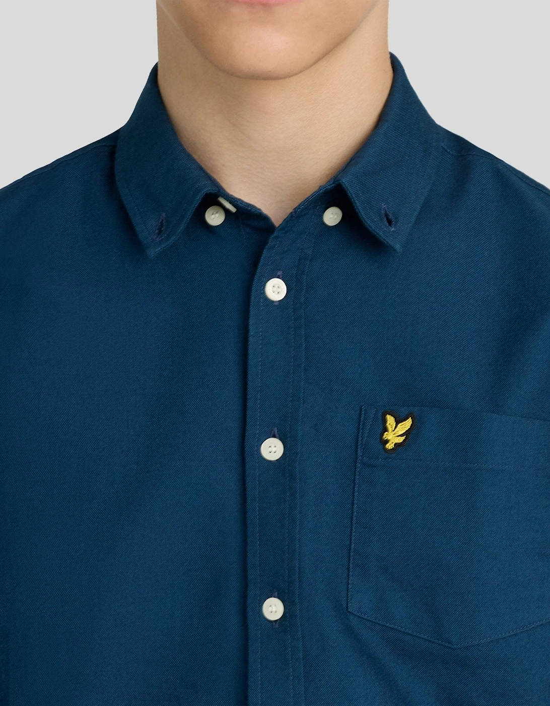Cotton Button Down Oxford Shirt