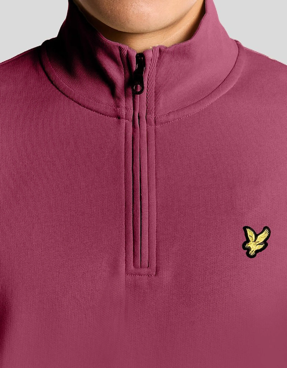 Everyday 1/4 Zip Cotton Sweatshirt