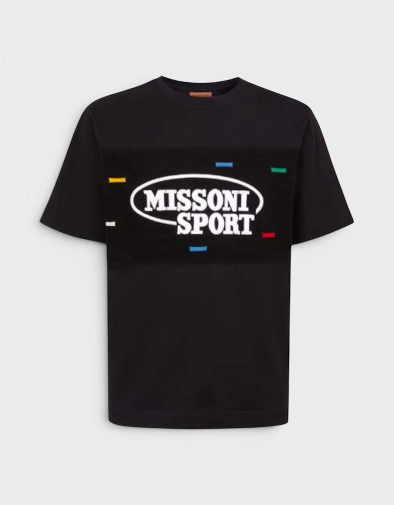 Sport Logo T-Shirt Black