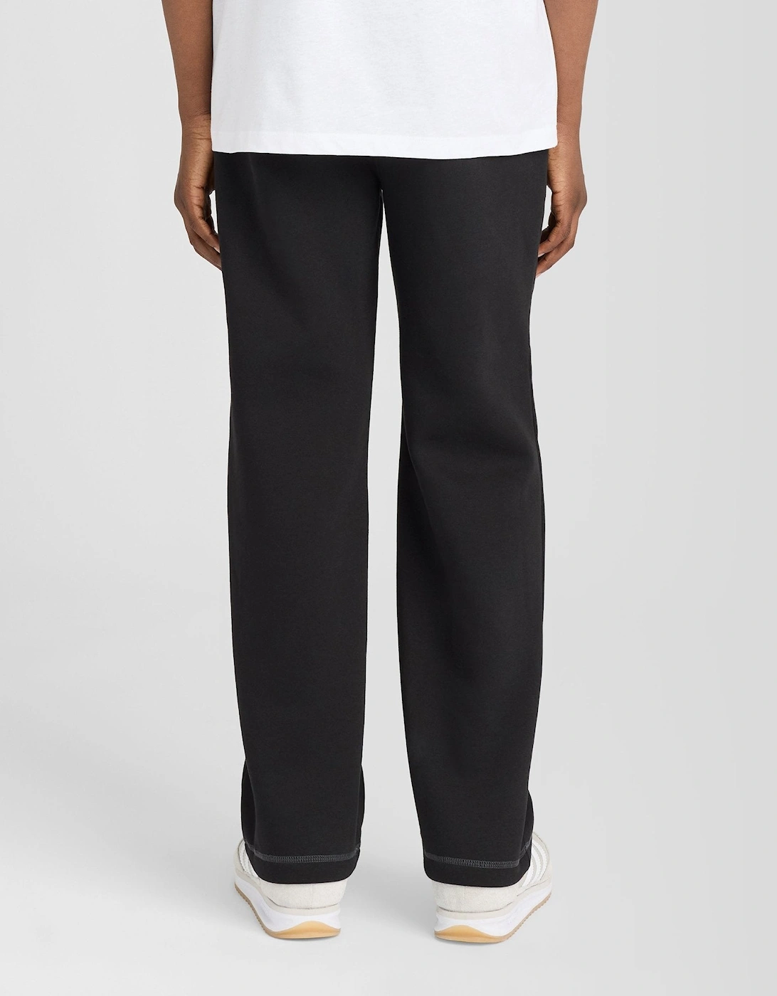 Straight Leg Cotton Track Pants