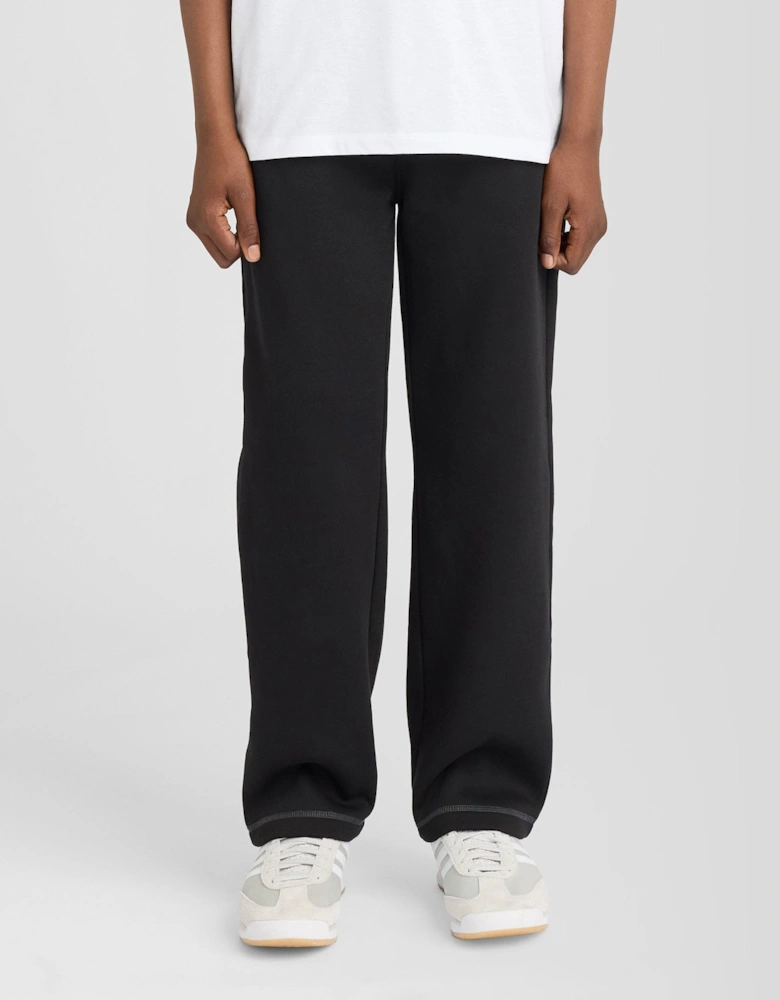 Straight Leg Cotton Track Pants