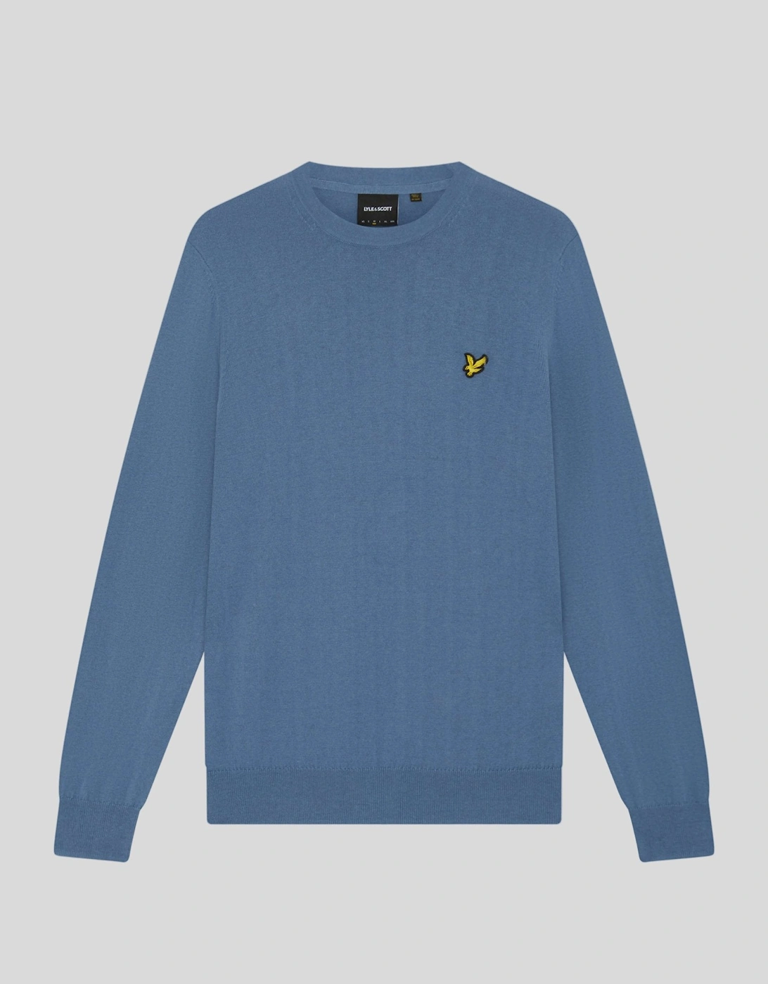 Cotton Merino Crew Neck Jumper, 2 of 1