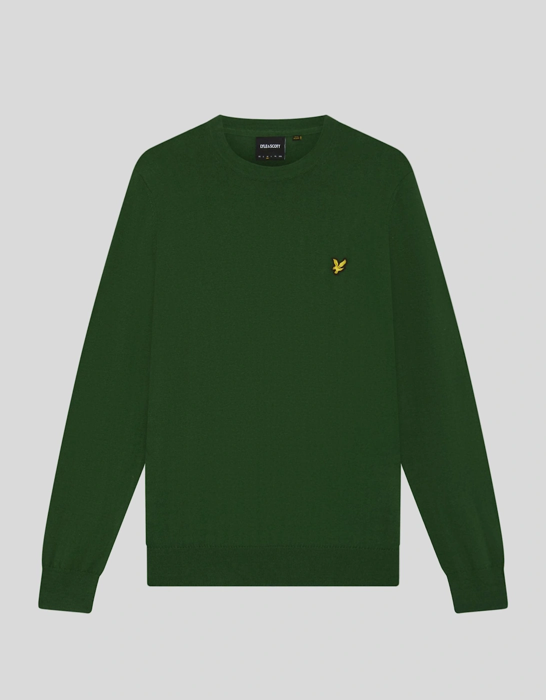 Cotton Merino Crew Neck Jumper, 2 of 1