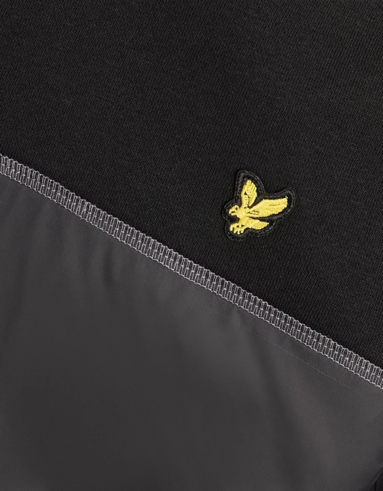 Contrast Panel Hoodie