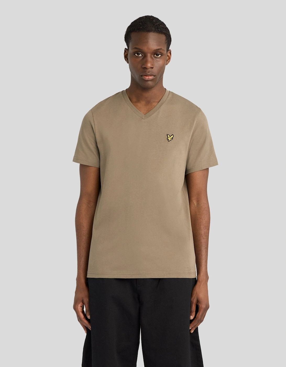 Cotton V-Neck T-Shirt, 7 of 6