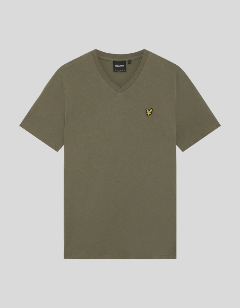 Cotton V-Neck T-Shirt
