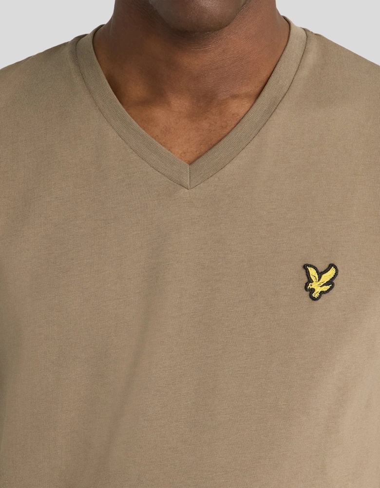 Cotton V-Neck T-Shirt
