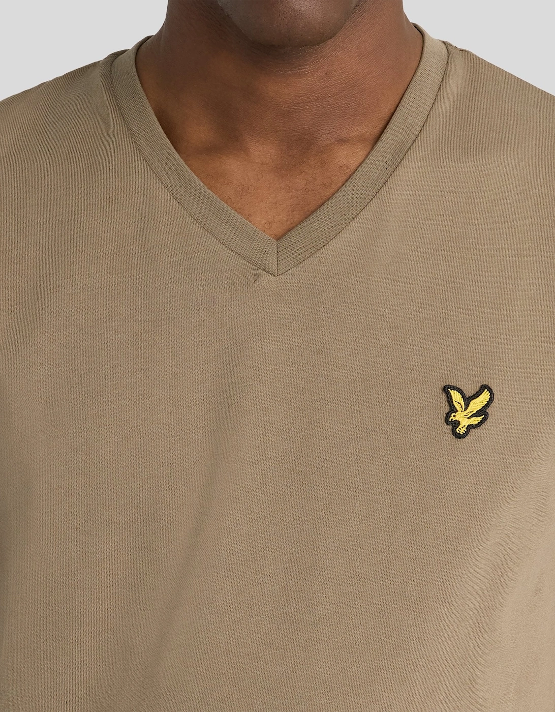 Cotton V-Neck T-Shirt