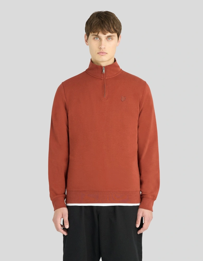 Superfine Cotton 1/4 Zip Sweatshirt
