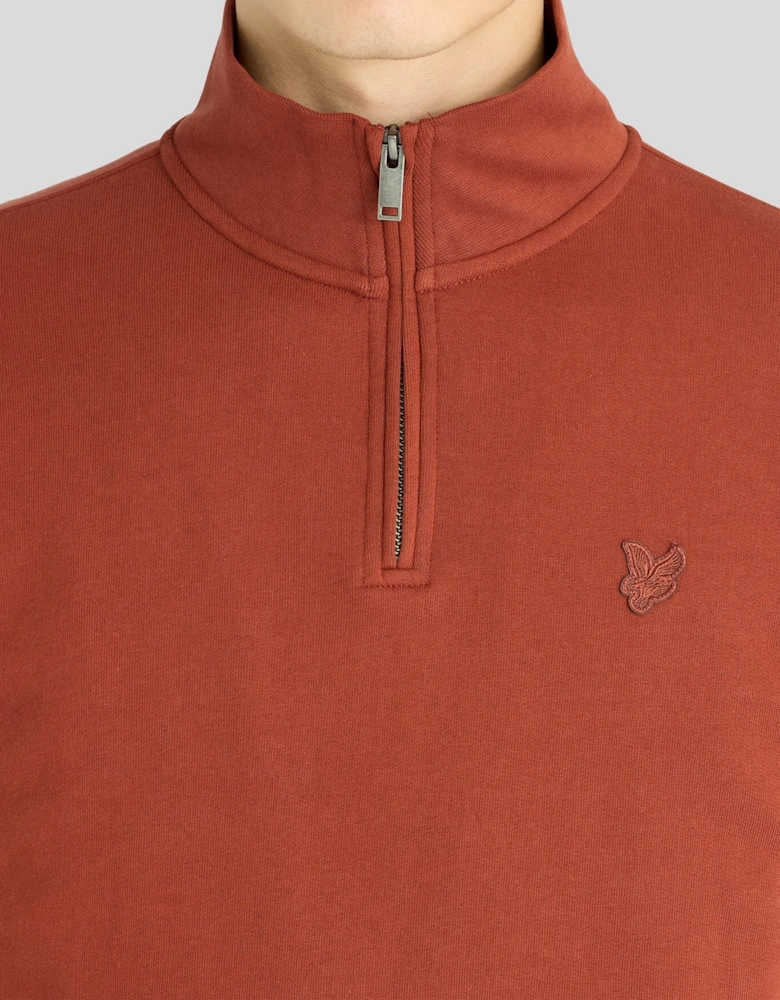 Superfine Cotton 1/4 Zip Sweatshirt