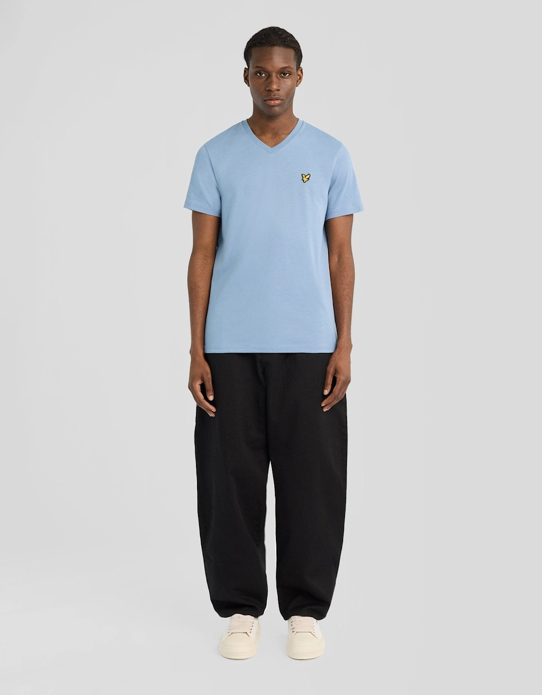Cotton V-Neck T-Shirt