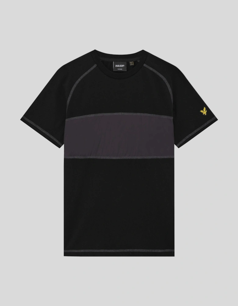 Contrast Panel T-Shirt
