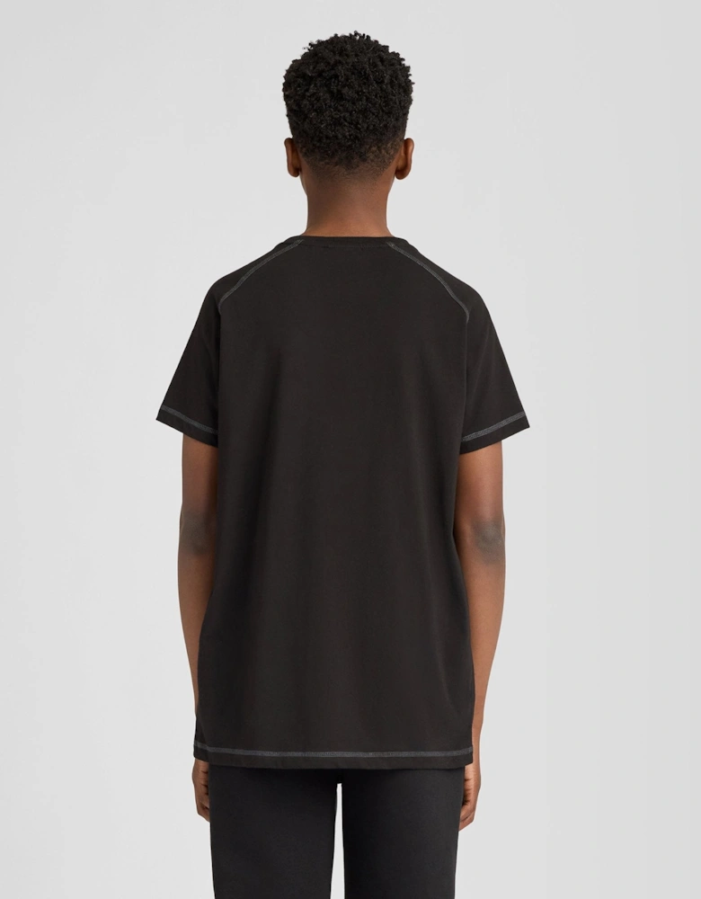 Contrast Panel T-Shirt
