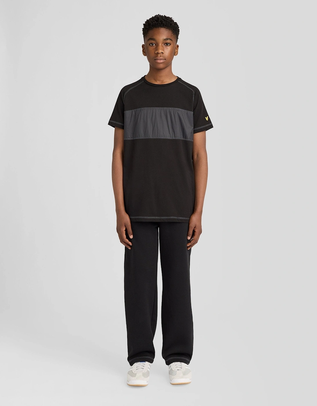 Contrast Panel T-Shirt