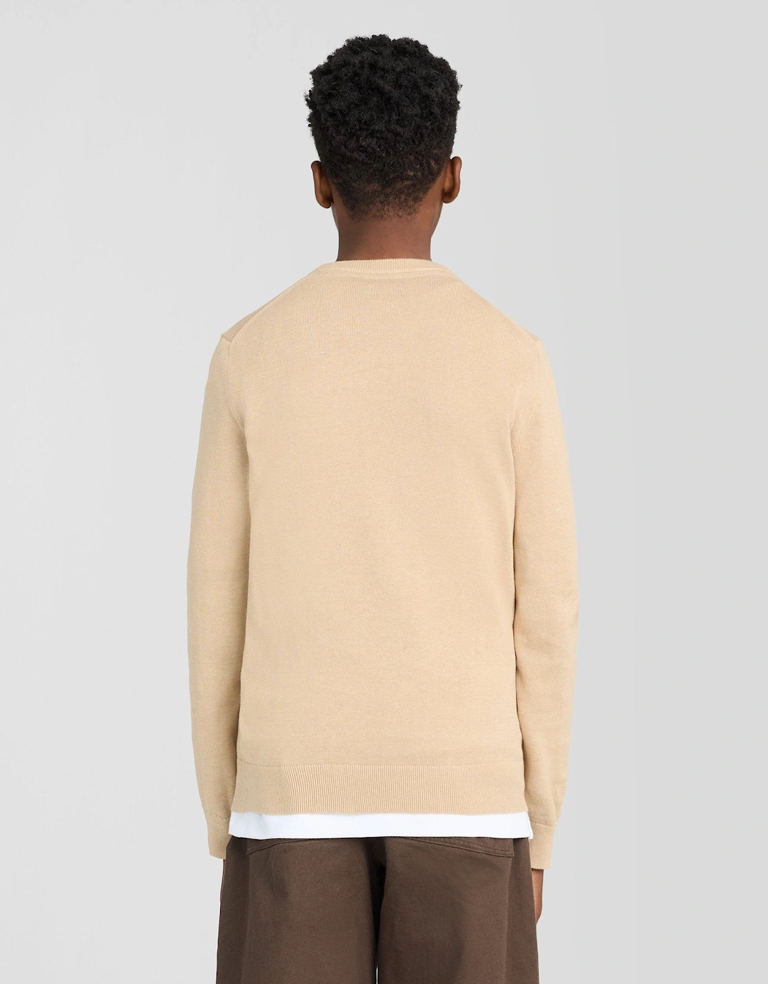 Cotton Crew Neck Jumper