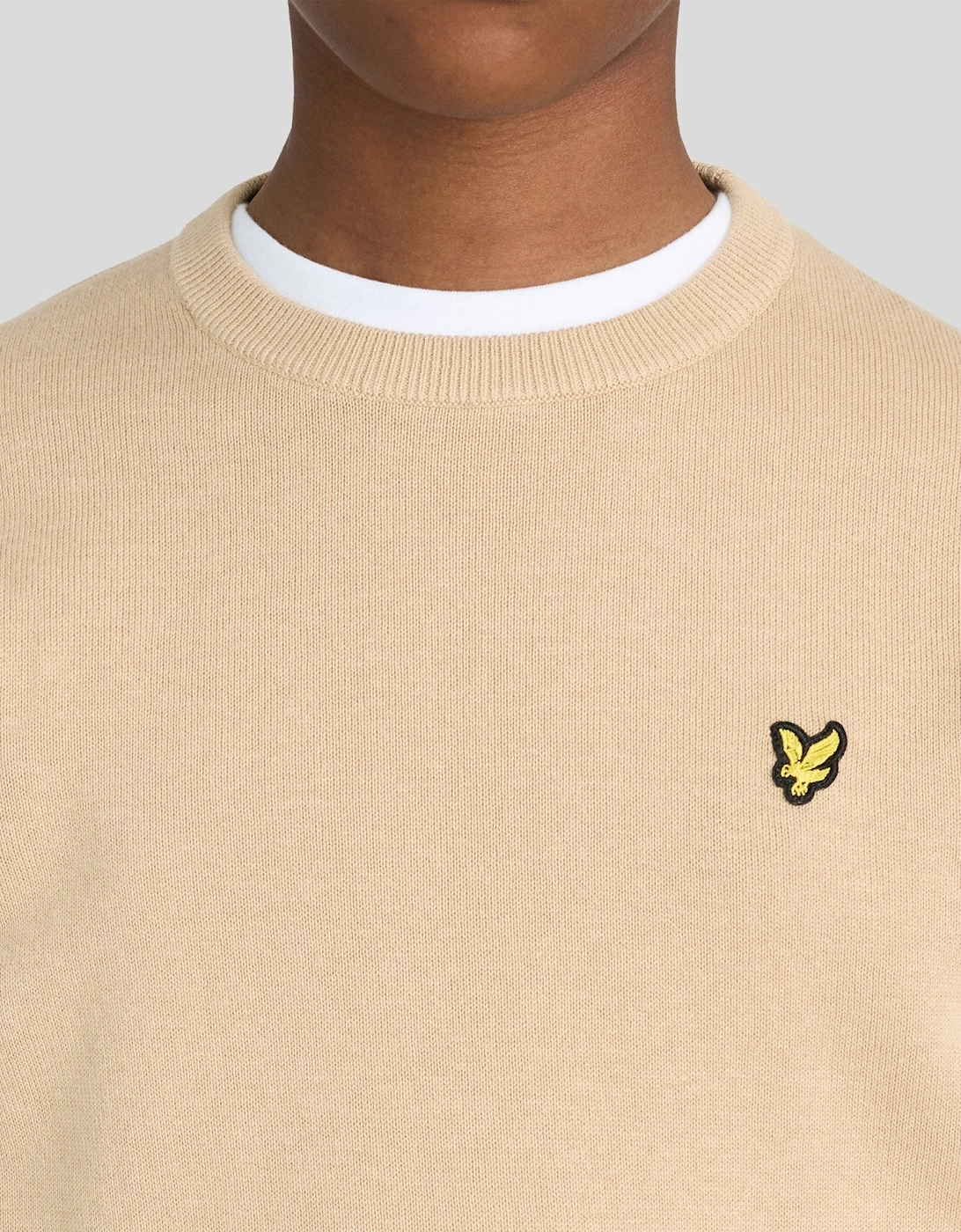 Cotton Crew Neck Jumper