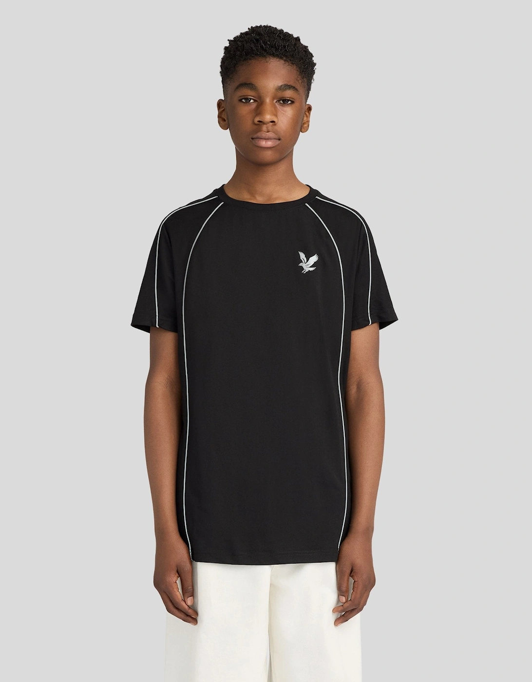 Reflective Piped T-shirt