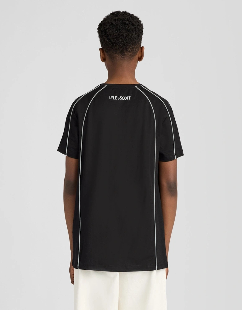 Reflective Piped T-shirt