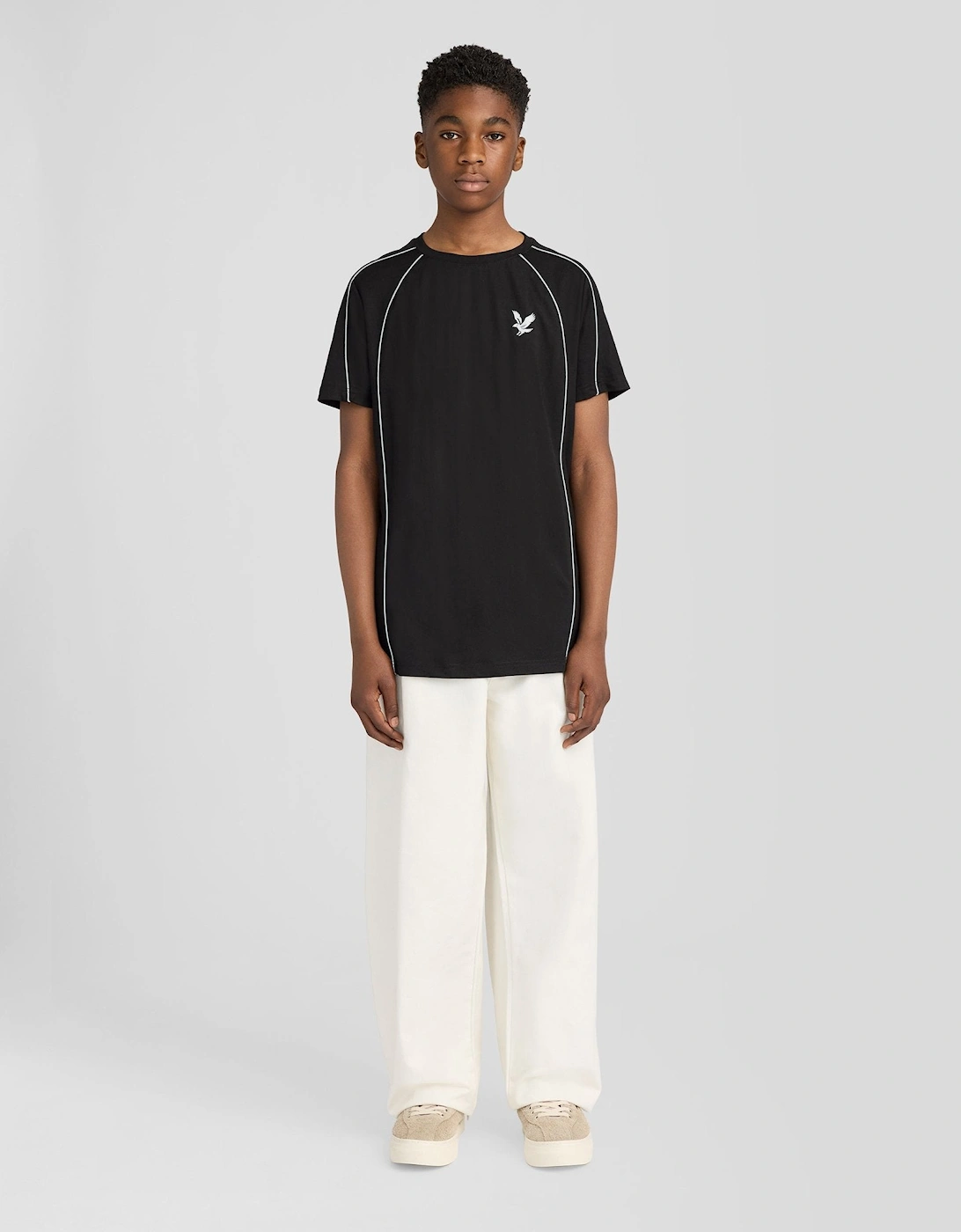 Reflective Piped T-shirt