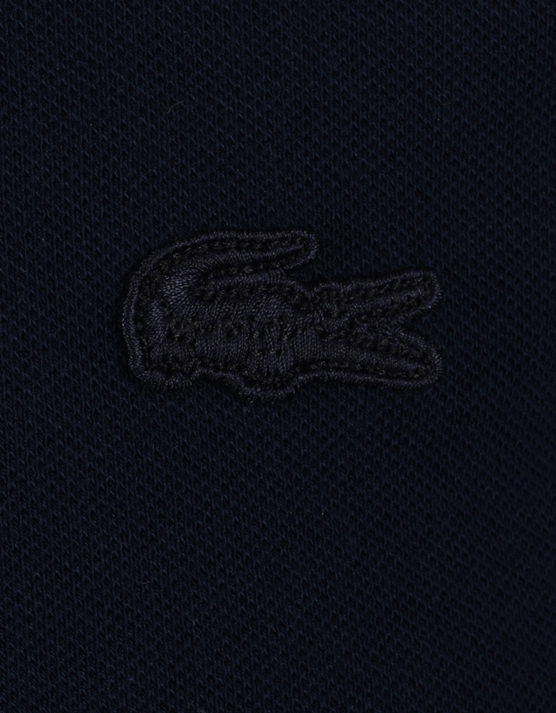 Lacoste Paris Tipped Placket Polo Midnight Blue