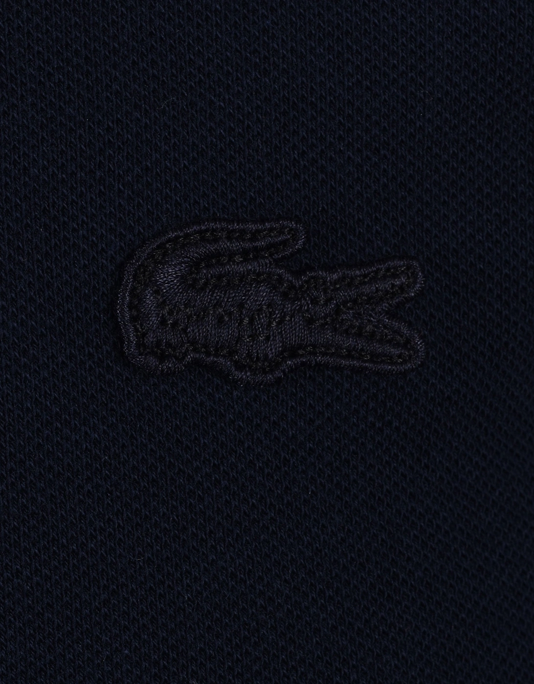 Lacoste Paris Tipped Placket Polo Midnight Blue