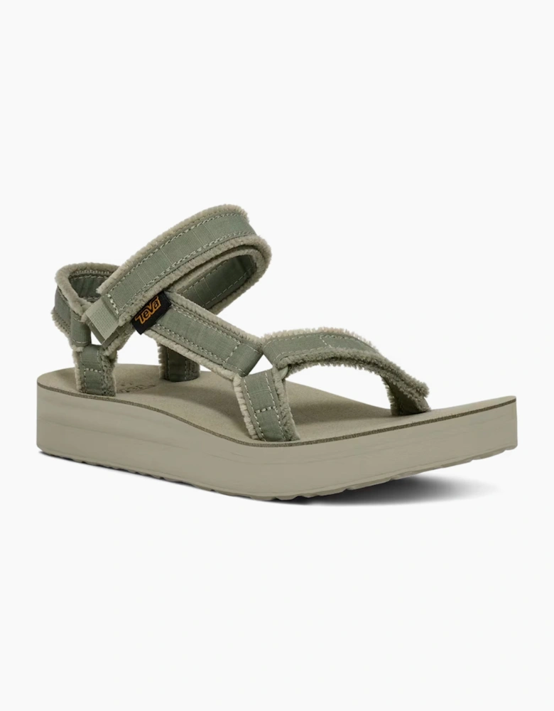Teva Womens Midform Universal Canvas Platform Sandals