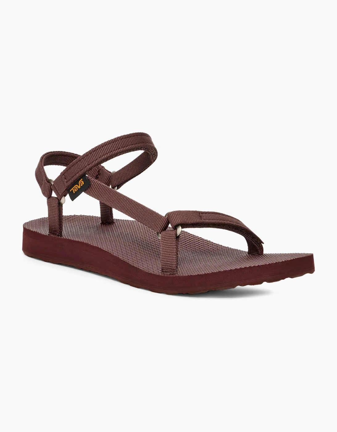 Women's Teva Original Universal Slim Women's Rum Raisin Sandals - Red - Size: 4