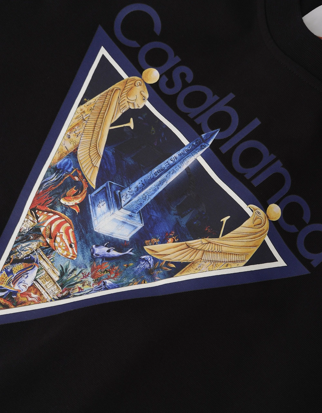 Monde Perdu Tennis Club Icon Classic T-Shirt Black