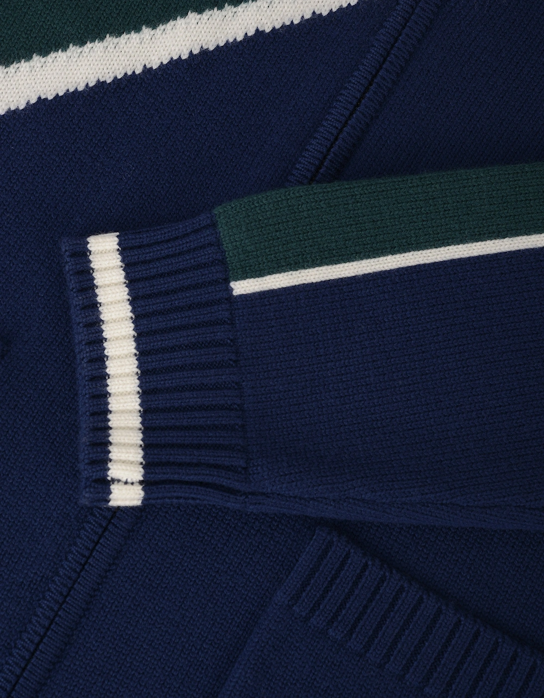 Pyramid Jacquard Jacket Blue