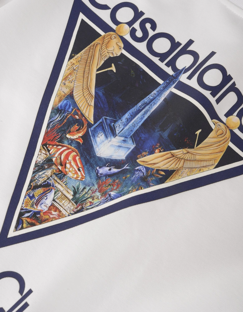 Monde Perdu Tennis Club Icon Classic T-Shirt White