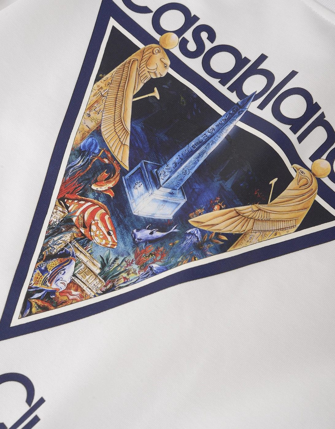 Monde Perdu Tennis Club Icon Classic T-Shirt White
