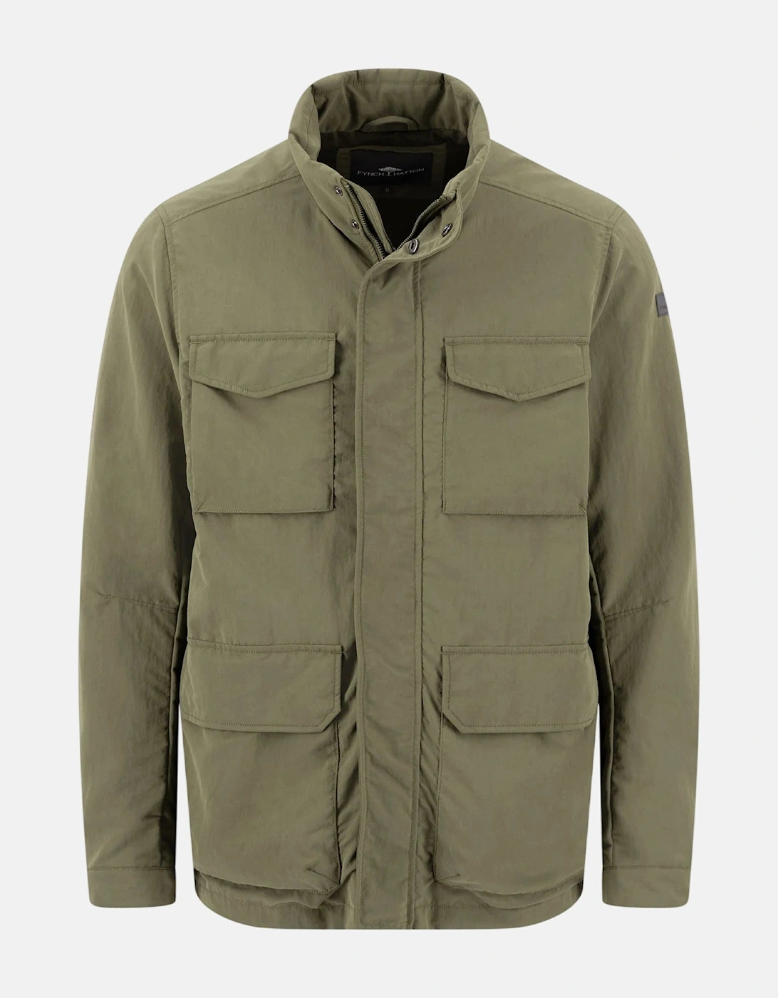 Stand Collar Field Jacket Dark Khaki, 3 of 2