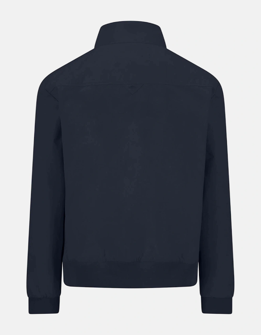 Stand Collar Harrington Jacket Dark Navy