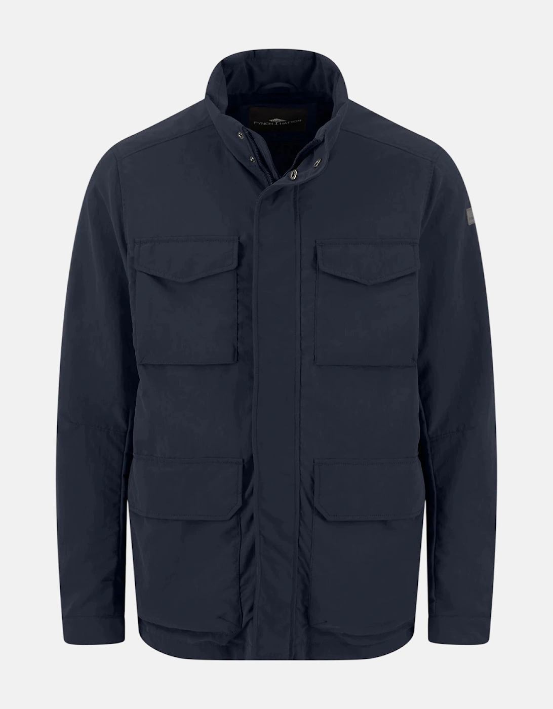 Stand Collar Field Jacket Dark Navy, 3 of 2