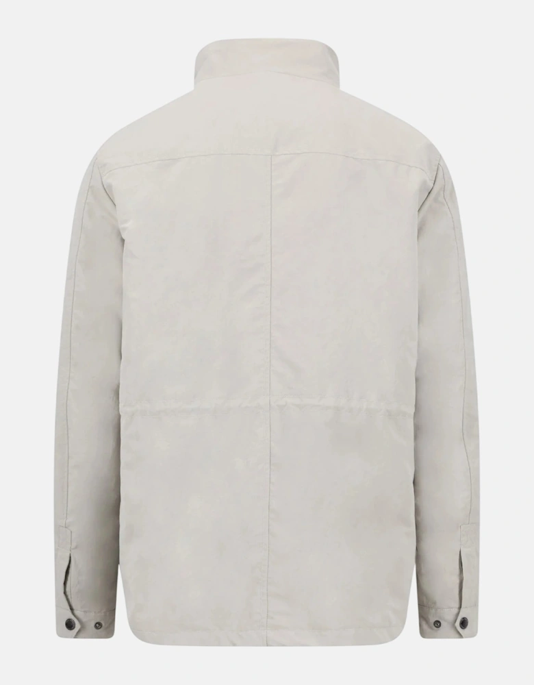 Stand Collar Field Jacket Cement