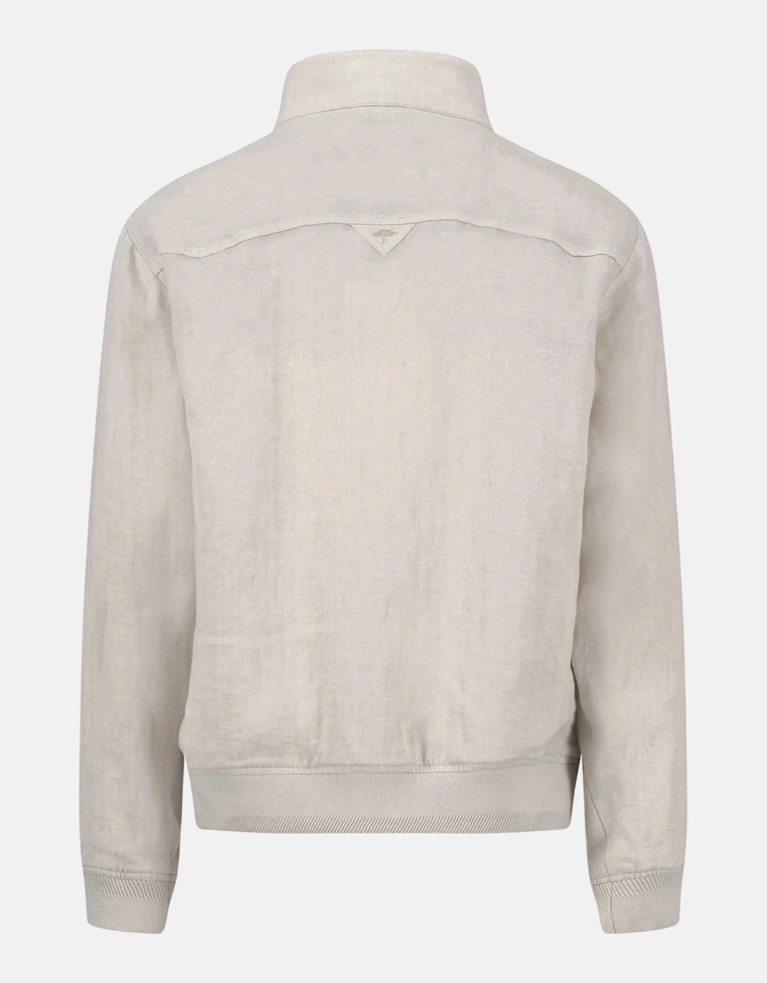 Pure Linen Harrington Jacket Cement