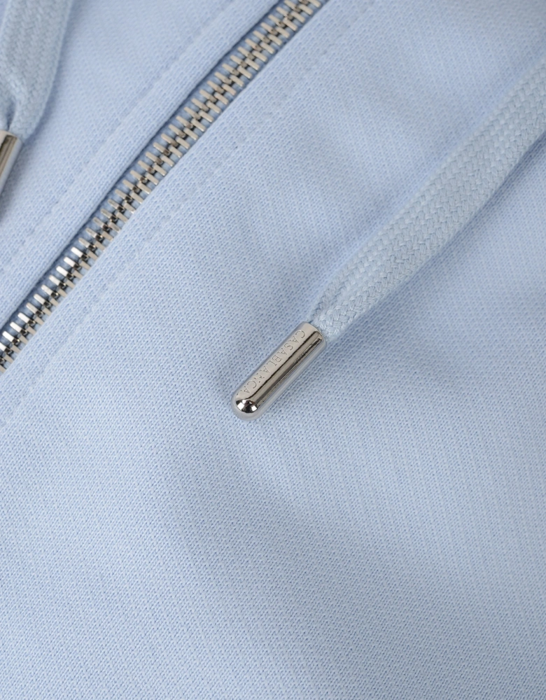 Classic Zip Up Hoodie Blue