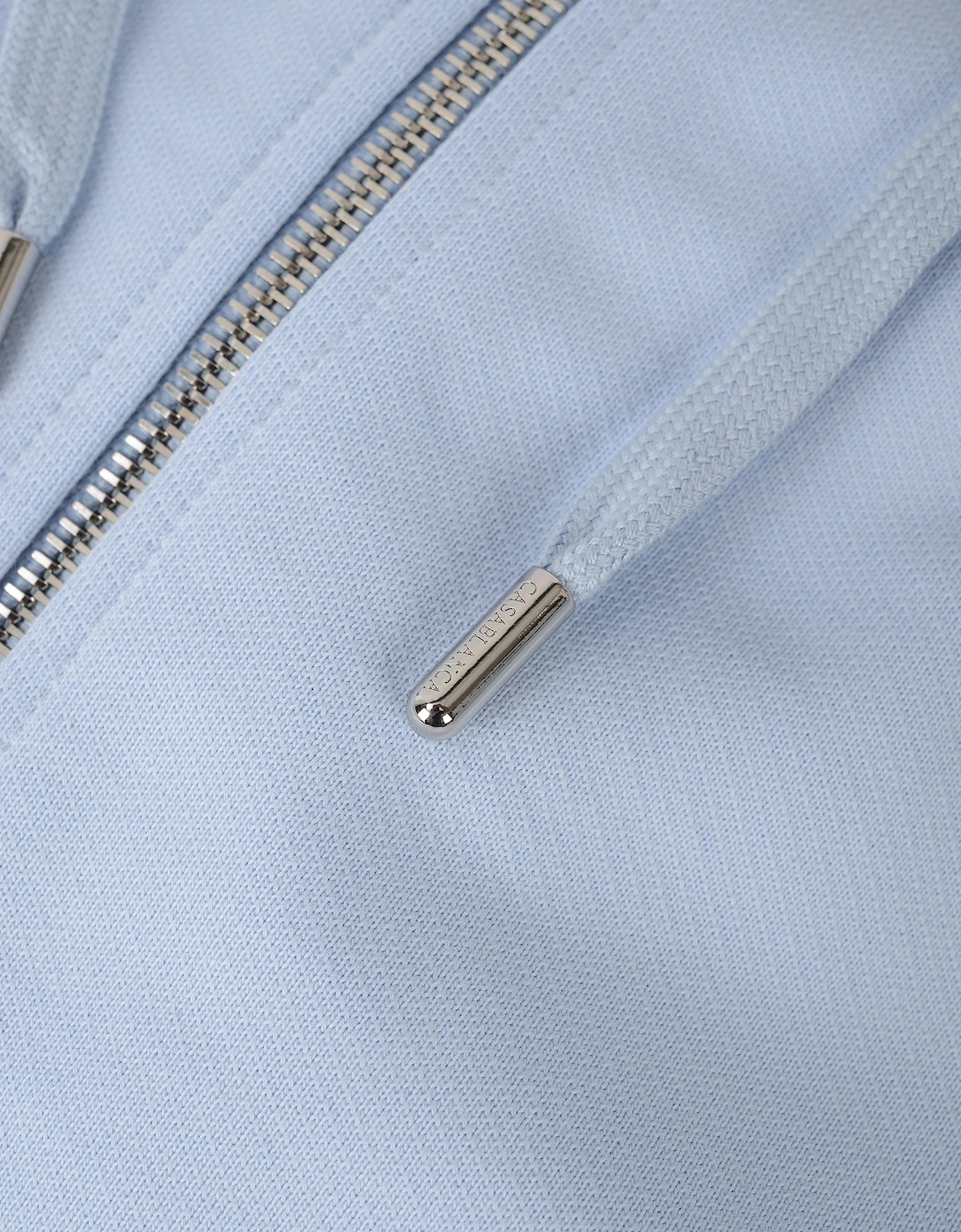Classic Zip Up Hoodie Blue