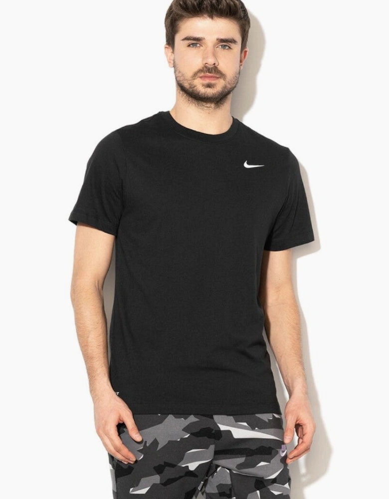 Nike Mens Club Swoosh Dri-FIT Training T Shirt in Black