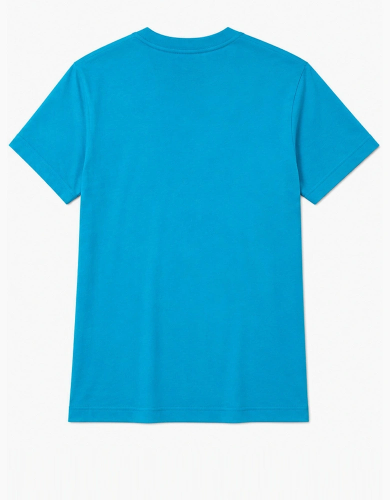 Nike Mens Club Swoosh Dri-FIT Training T Shirt in Blue