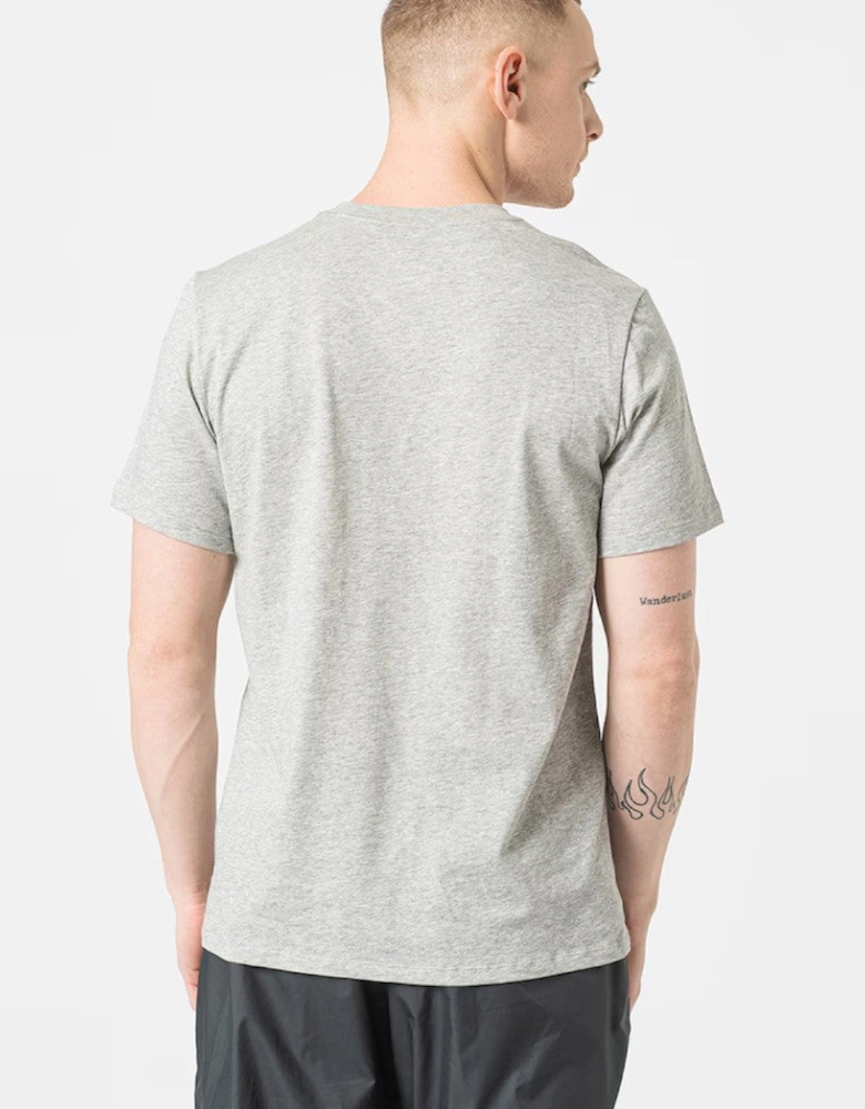 Nike Mens Club Swoosh Dri-FIT Training T Shirt in Grey
