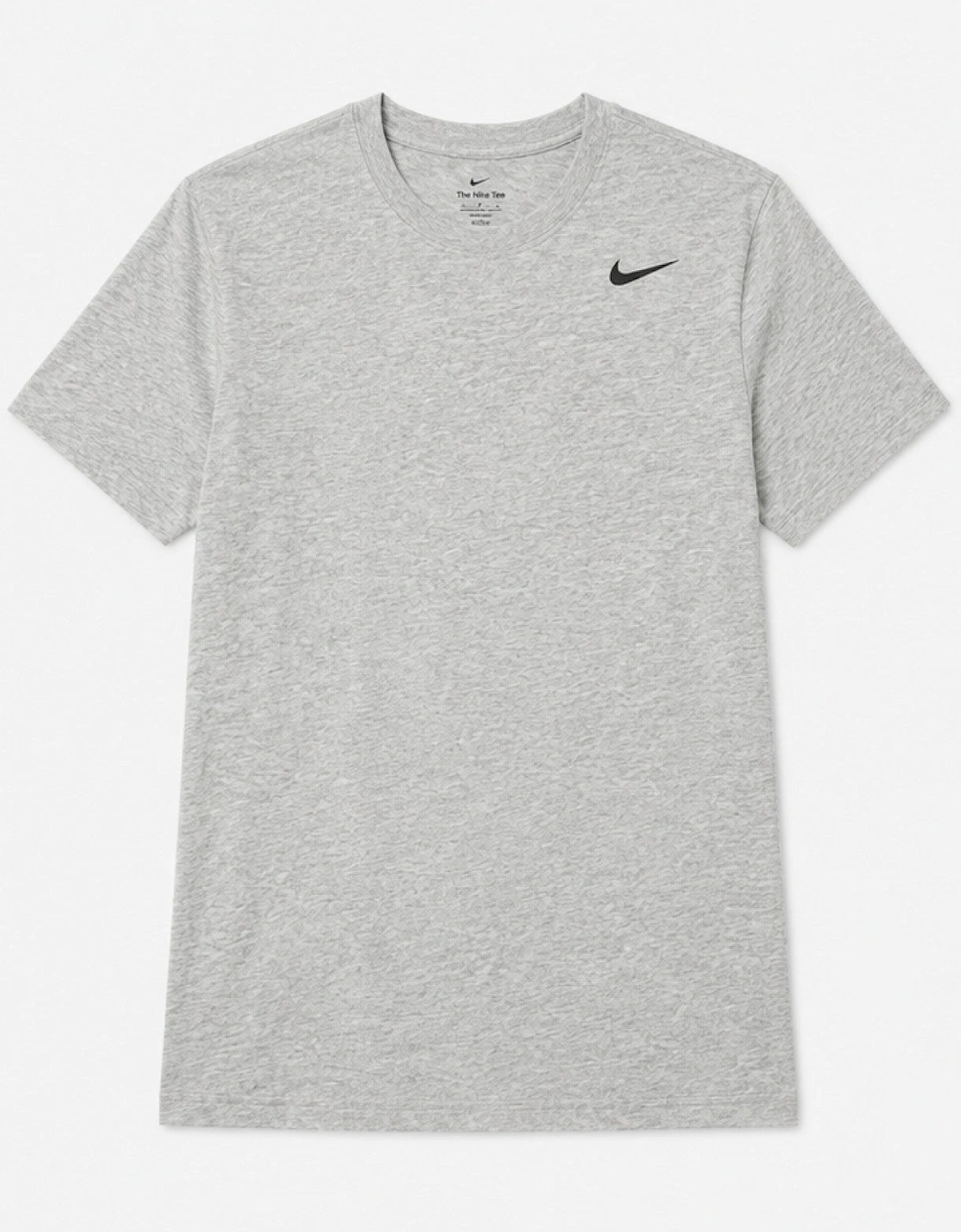Nike Mens Club Swoosh Dri-FIT Training T Shirt in Grey, 6 of 5
