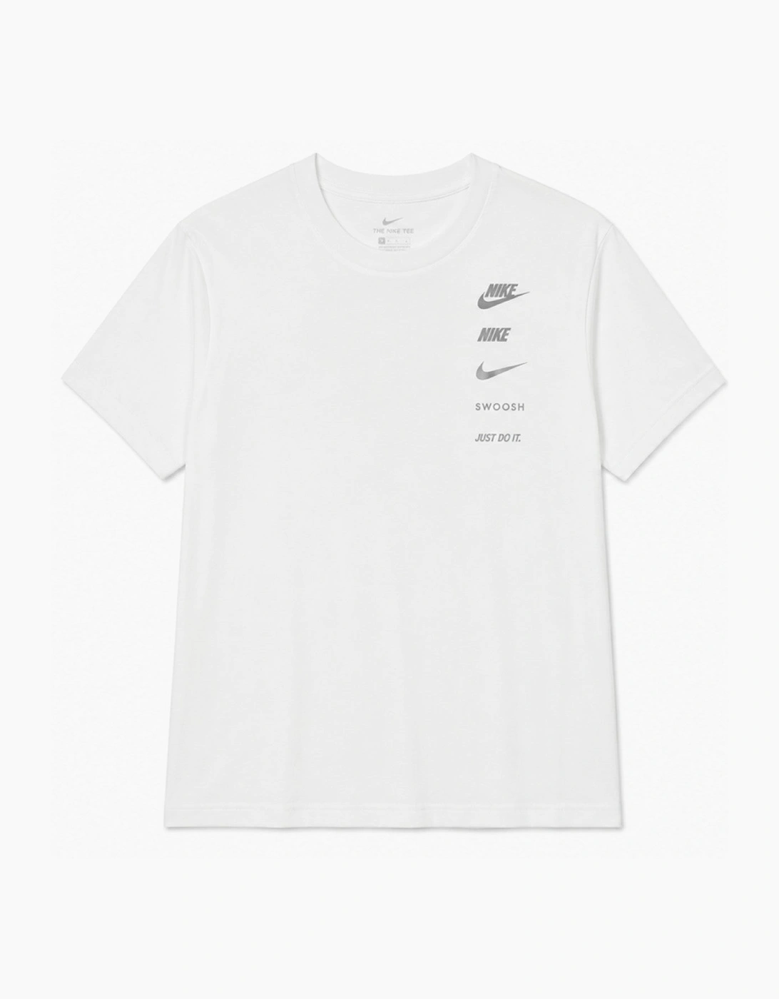 Nike Mens Standard Issue Sportswear T Shirt in White, 6 of 5