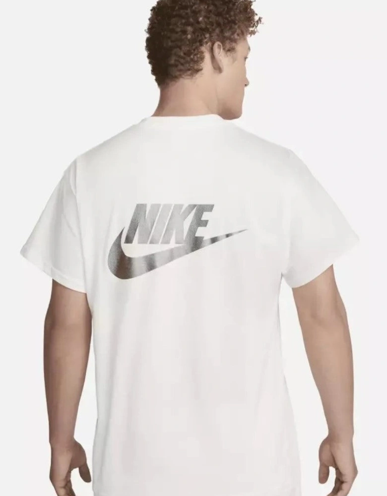 Nike Mens Standard Issue Sportswear T Shirt in White