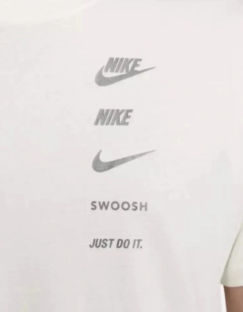 Nike Mens Standard Issue Sportswear T Shirt in White