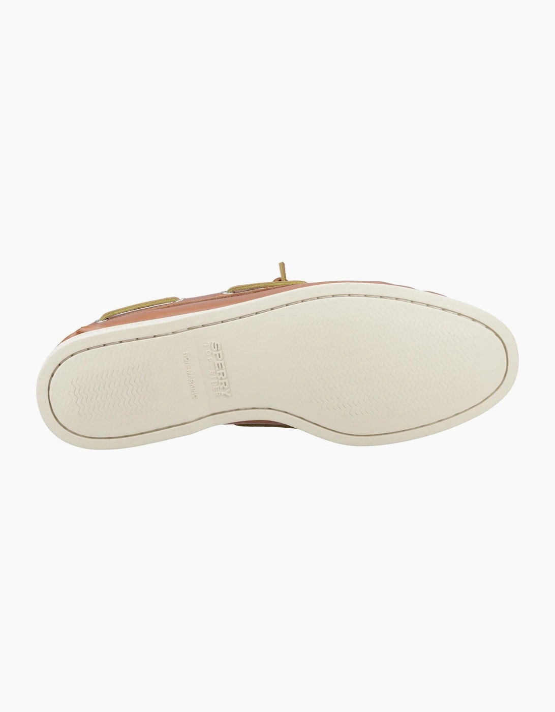 Sperry Authentic 2 Eye Leather Men's Tan Boat Shoes