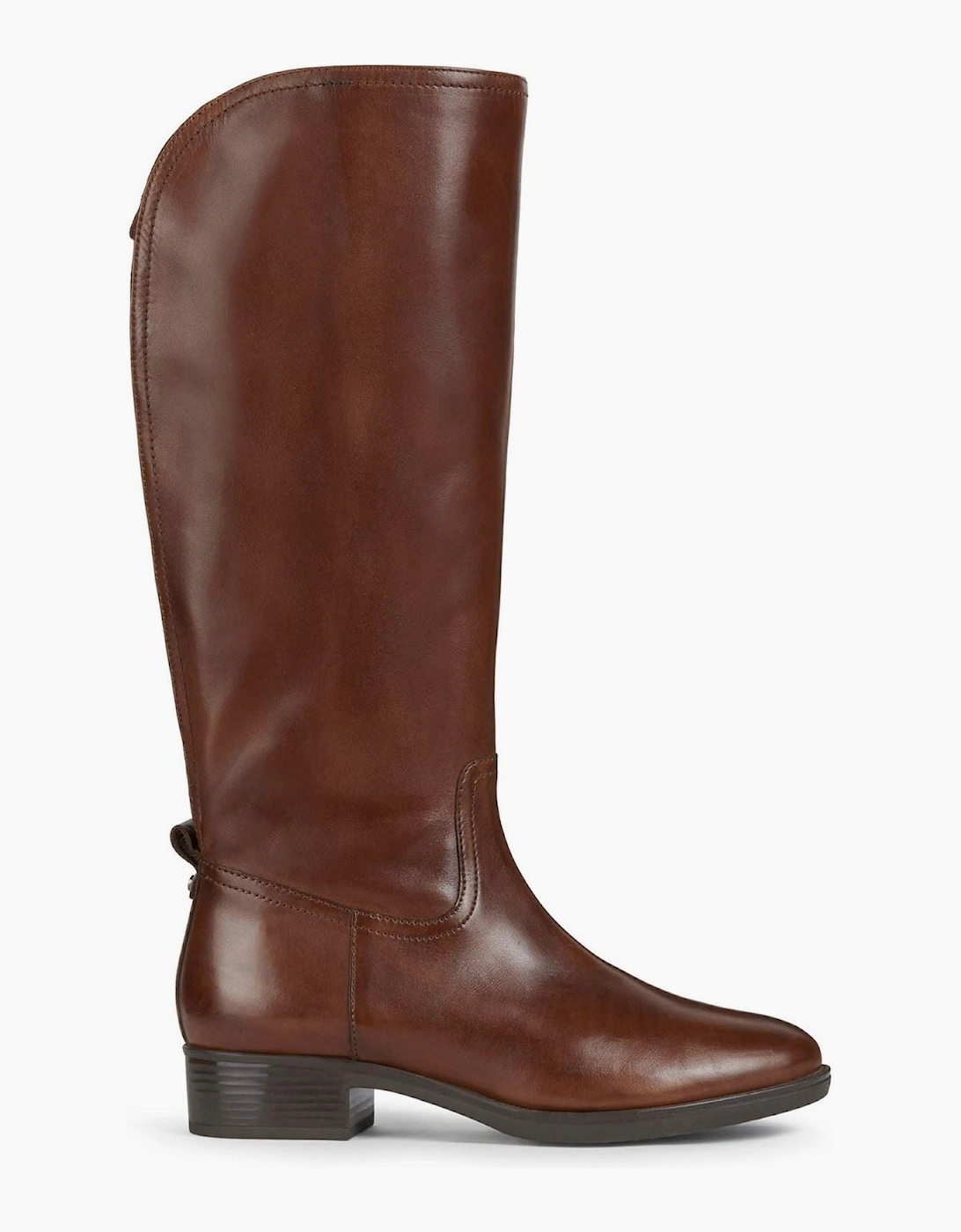 Geox D Felicity Leather Women's Brown Boots