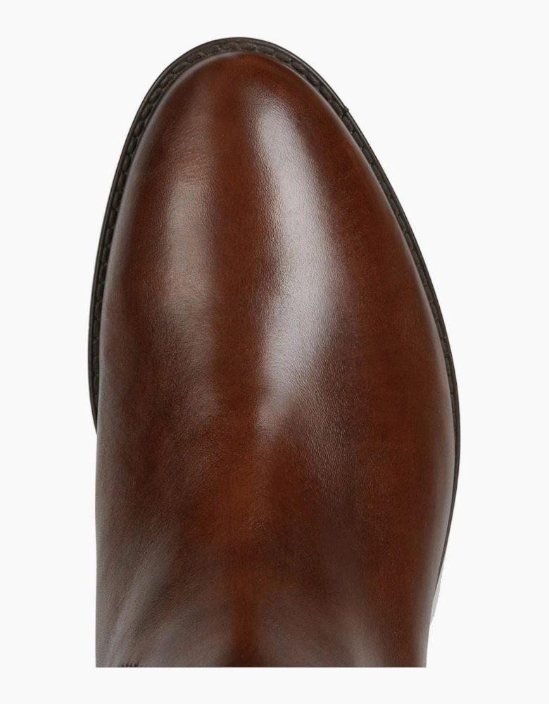 Geox D Felicity Leather Women's Brown Boots