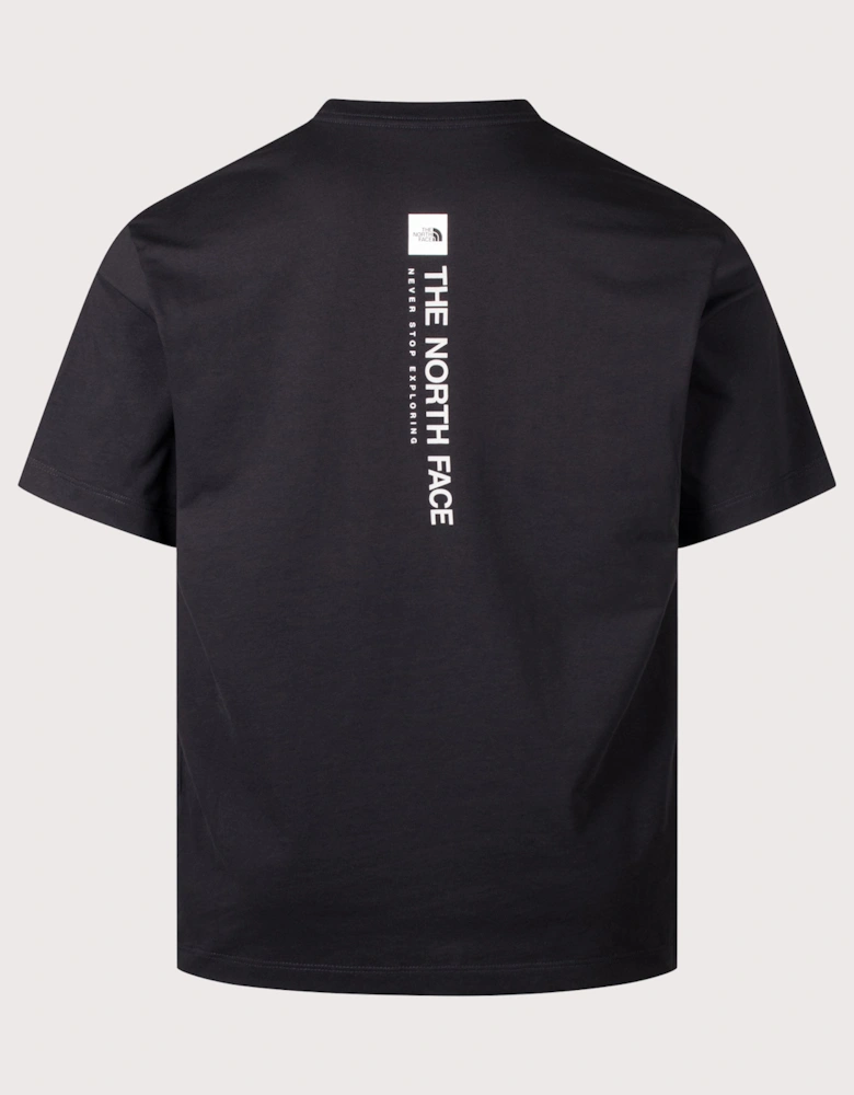 Regular Fit Vertical Graphic T-Shirt