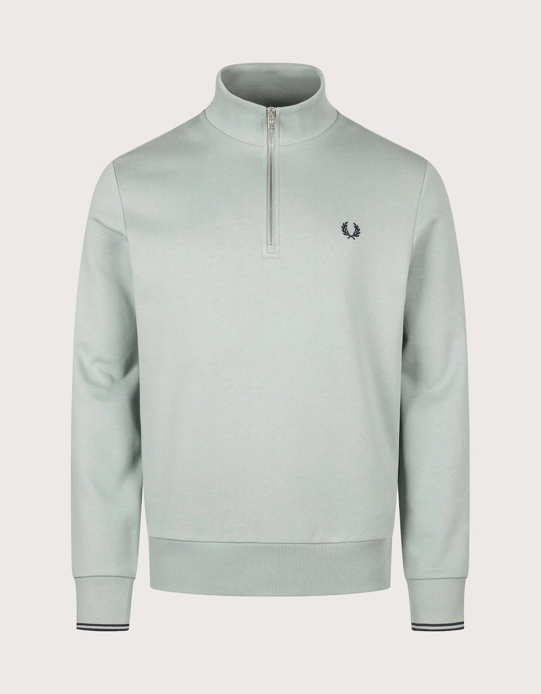 Regular Fit Quarter Zip Sweatshirt